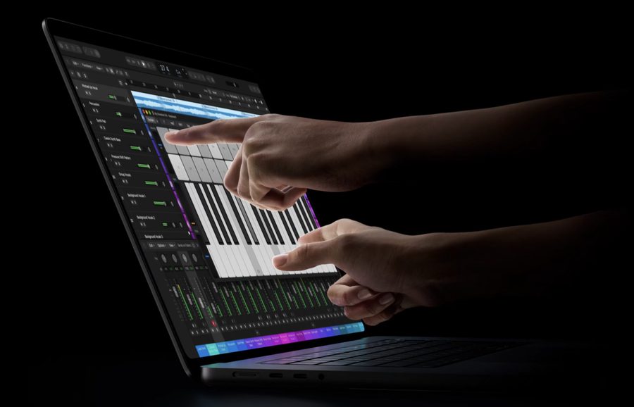 MacBook Pro layar sentuh OLED
